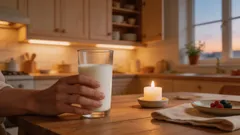 夜に牛乳を一杯飲むと体に悪影響を及ぼす可能性がある――ここに注意が必要だ